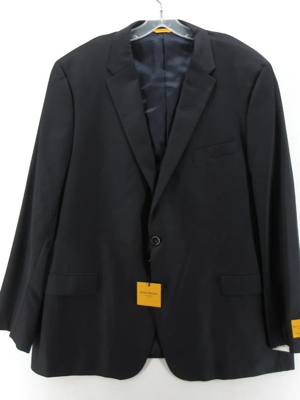 Hickey Freeman Sport Coat 50 L Blazer Worsted Wool Traveler Luxury NEW